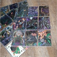 46 "BATMAN FOREVER METAL" Cards - 1995 Fleer
