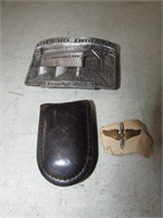 cicero belt buckle & items