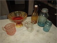 fruit jars & items