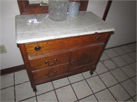 marbletop washstand