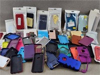 Large Lot of Smart Phone Covers, Cases & Screens