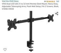 MSRP $46 Dual Monitor Mount