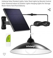 MSRP $36 Solar Pendant Light