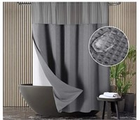 MSRP $40 Kohls Gray Shower Curtain