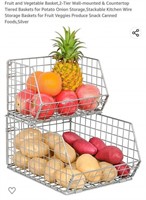MSRP $25 2 Tier Vegetable Basket