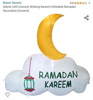 MSRP $75 Inflatable Yard Ramadan Moon