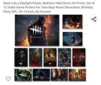 MSRP $20 Dead by Daylight Posters