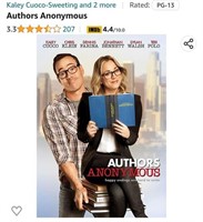 MSRP $8 Authors Anonymous DVD