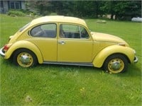 1972 Volkswagen Beetle runs/drives/stops