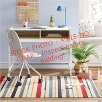 PillowFort Multicolor Area Rug, 4ft X 5ft 6in