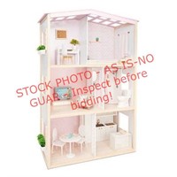Sweet Home Dollhouse & Furniture Playset