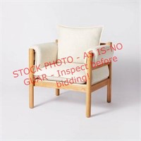 Arbon Wood Dowel Accent Chair
