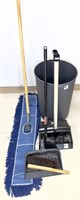 Grouping to include Uline Dust Mop, Uline