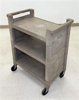 Rubbermaid three tier supply/support cart,