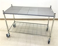 Leggett Platt 2 tier rolling cart top shelf