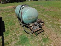 Slide-in sprayer, 150 gallon poly tank