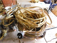 Roll of flatwire extension cord