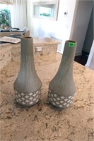 Pair of Ceramic  Vases