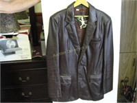 Leather Jacket, Size 40