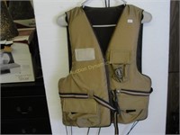 Fishing Vest, Floatation Vest Combo