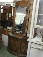 Side Cabinet w/ Mirror