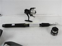 Compact Fishing Pole and Reel