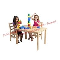 ECR4Kids 30x48in Kids Hardwood Table