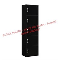 Hodehah 5 Sheldon/Door Bookcase/Cabinet