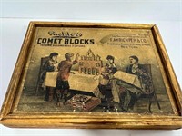 Antique Vintage 1900 Richter's Comet Block Set