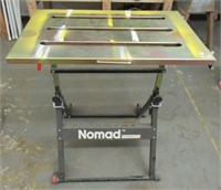 Nomad foldable worktable adjustable height. Top