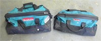 (2) Makita tool bags. Sizes include 18" and 20".
