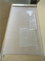 (2) Never used sheets of plexiglass. Measures