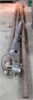 4"x40' Radiant tube heater - natural gas, 100,000