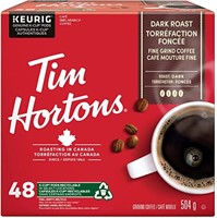 2023 oct  Tim Hortons Dark Roast Coffee, Single Se