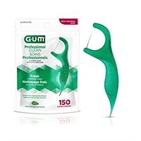 GUM Professional Clean Flossers, Mint Flavored #