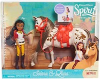 Spirit Riding Free Solana and Luna Horse and Dol