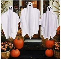 3 Pack Halloween Hanging Ghost Decorations