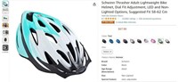 Schwinn Thrasher Adult Lightweight Bike Helmet,