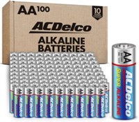 ACDelco AA Batteries, Super Alkaline 100