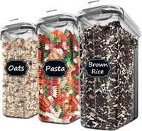 Paincco Cereal Storage Containers Set 3p