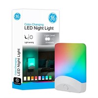 As-is   GE Color-Changing LED Night Light, White &