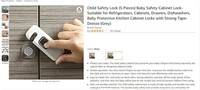 Child Safety Lock (5 Pieces) Baby Safety Cabinet