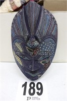 11 1/2" Wooden African Mask(B1)