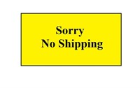 SORRY NO SHIPPING FOR ANY ITEMS IN THIS AUCTION