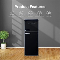 Galanz Retro Compact Refrigerator withTrue Freezer