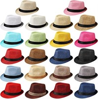 Fedora Hats - 22 Pcs and colors