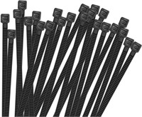 Pack Of 100 TEVADO  Cable Zip Ties