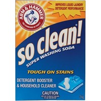 Sealed- 3kg So Clean Laundry Detergen