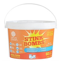 Sealed- Nature Clean Stink Bombs Odor Remover