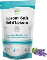Yogti Epsom Salt with Lavender Oil, 3 pound